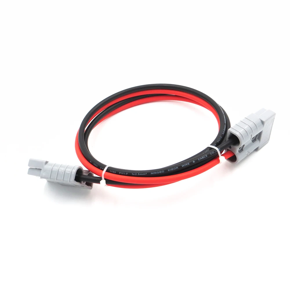 Провод для подключения аккумулятора 14/12/10awg 0,3 м 1 м 2 м 3 м 5 м 10 м ups power SH50 SMH Plug 50A 600 в Удлинительный кабель Солнечный разъем