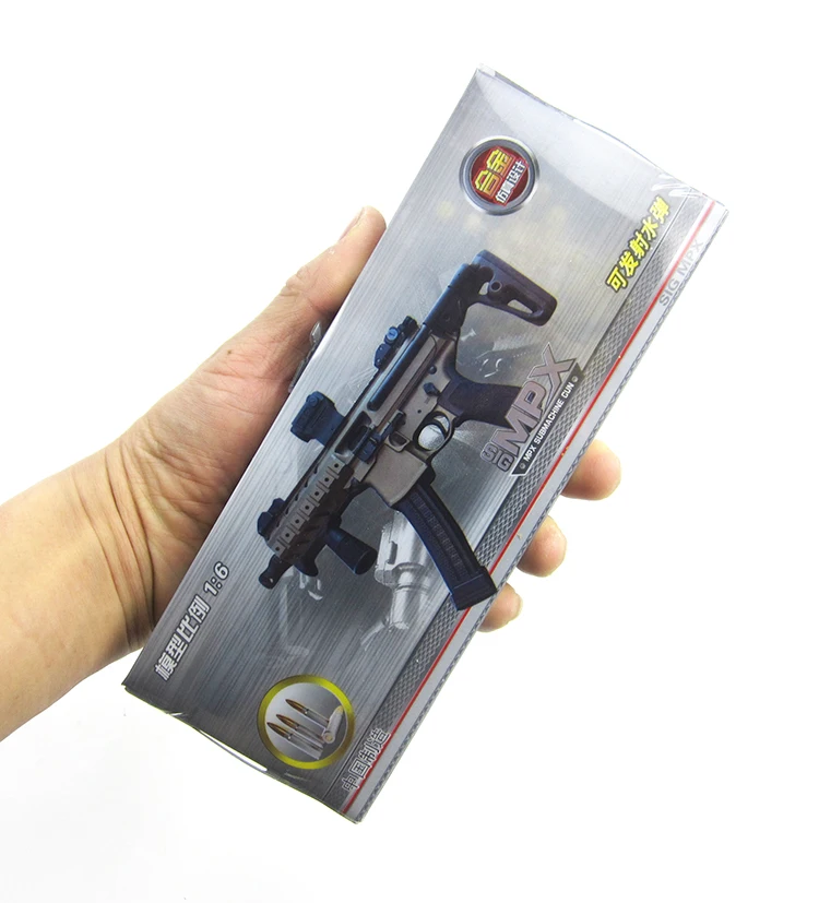 Мини Барретт/HK416/MPH/AK47 масштаб 1:6 сплав ручной пневматический пистолет Модель с мягкой пули пистолет игрушки для мальчиков CS игры подарок A400