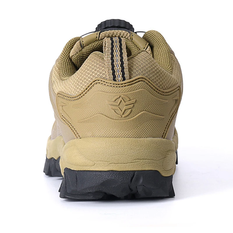 Military light tactics Outdoor light quick reaction boots Hiking shoes Automatic buckle hiking boots Men outdoor walking shoes