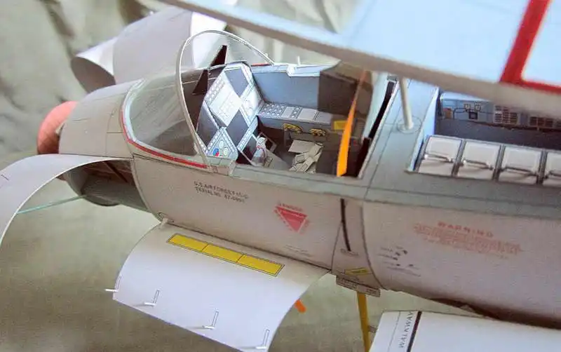 60 см Длина DIY Бумажная модель 1:32 Масштаб F-15C/E/I Eagle Dual-roal Fighter версия высокого разрешения 3D DIY бумажная игрушка для рукоделия