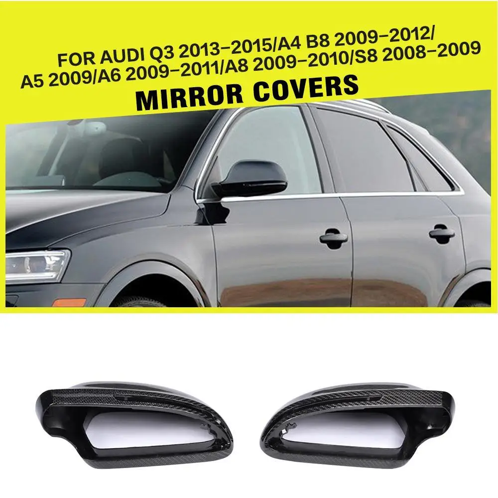 

Чехлы из углеродного волокна для Audi Q3 13 - 15 A4 09 - 12 A5 2009 A6 09 - 11 A8 09 - 10 S8 08 - 09
