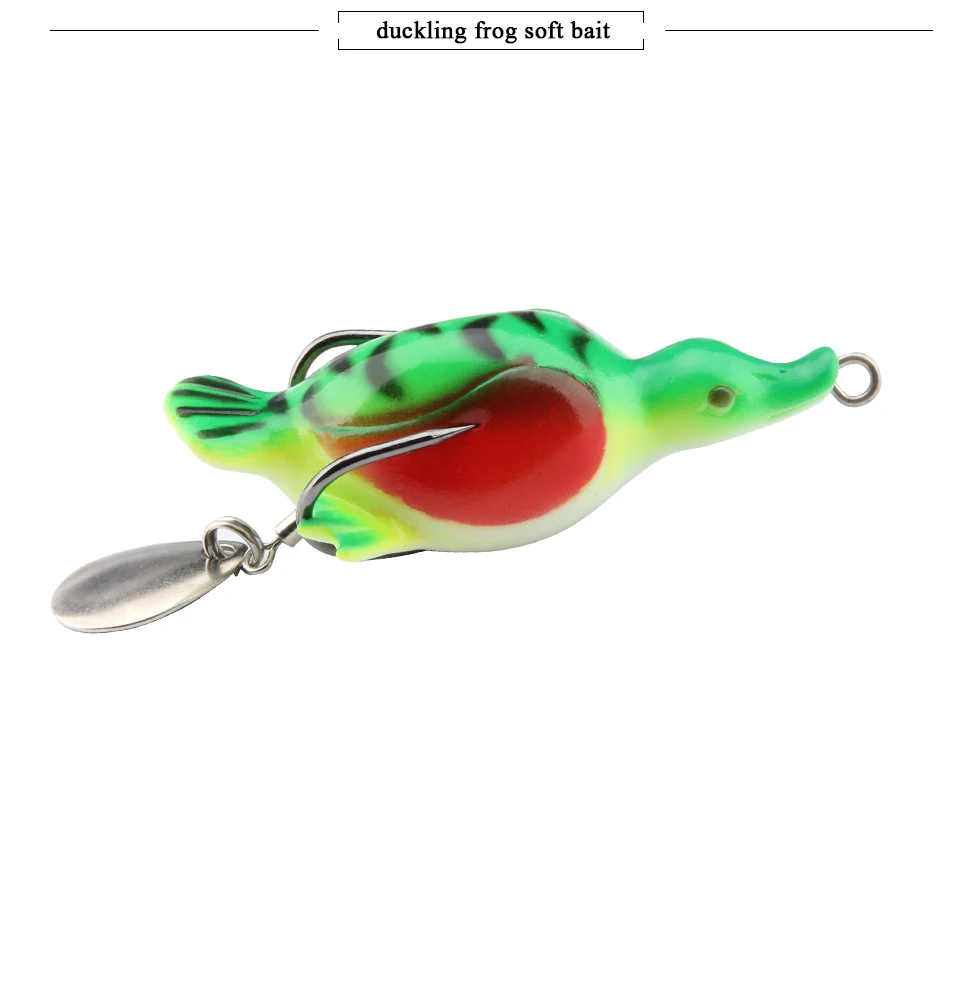 5 шт. 13 г 65 мм улучшенные 3D утка рыболовные приманки-Воблеры Bionic Frog внешний вид Ray Frog Swimbaits искусственная приманка