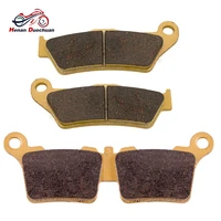 motorcycle front and rear brake pads for ktm exc f 250 350 exc r 450 exc 400 450 525 2004 2007 exc 500 2012 2016 c