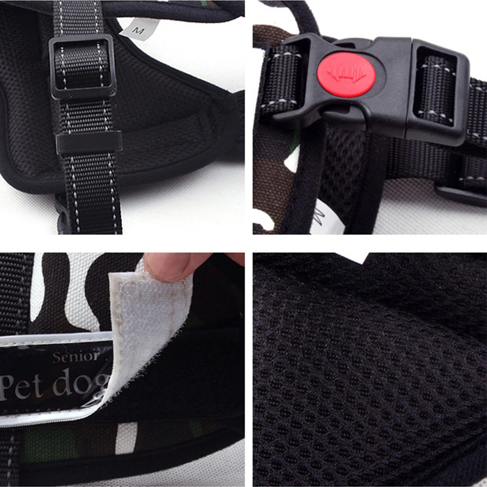 Новая модная Персонализированная шлейка для собак из ткани Оксфорд