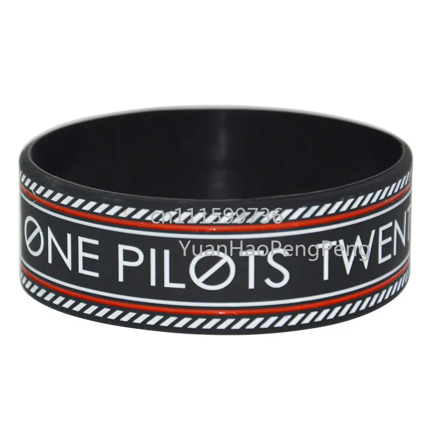 1 шт. силиконовый черный браслет Twenty One Pilots | Украшения и аксессуары