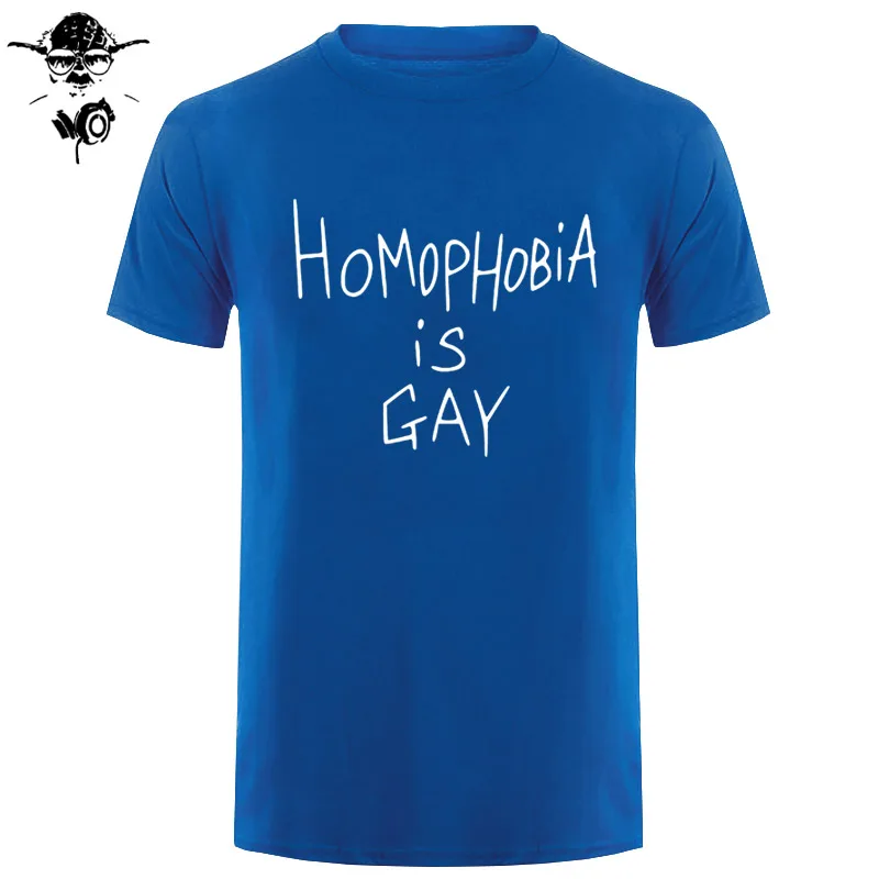 Футболка My Chemical Romance, Мужская футболка с принтом Mcr Homophobia Is Gay-Frank Iero, футболки с коротким рукавом, милая музыкальная футболка для мужчин - Цвет: blue white