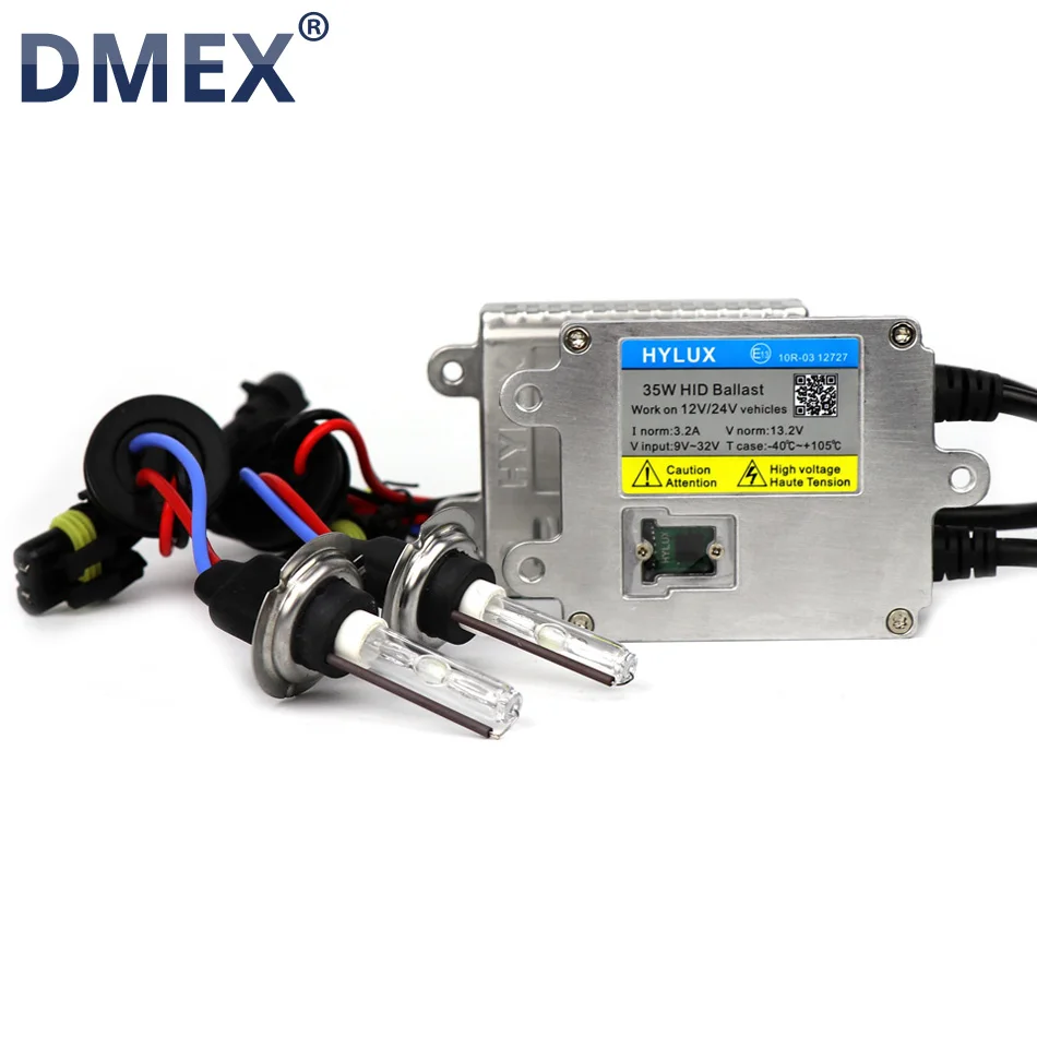 DMEX 12 В 24 в 35 Вт AC Быстрый старт D2H HID комплект ксенон Комплект 4300K 5000K 6000K 8000K с