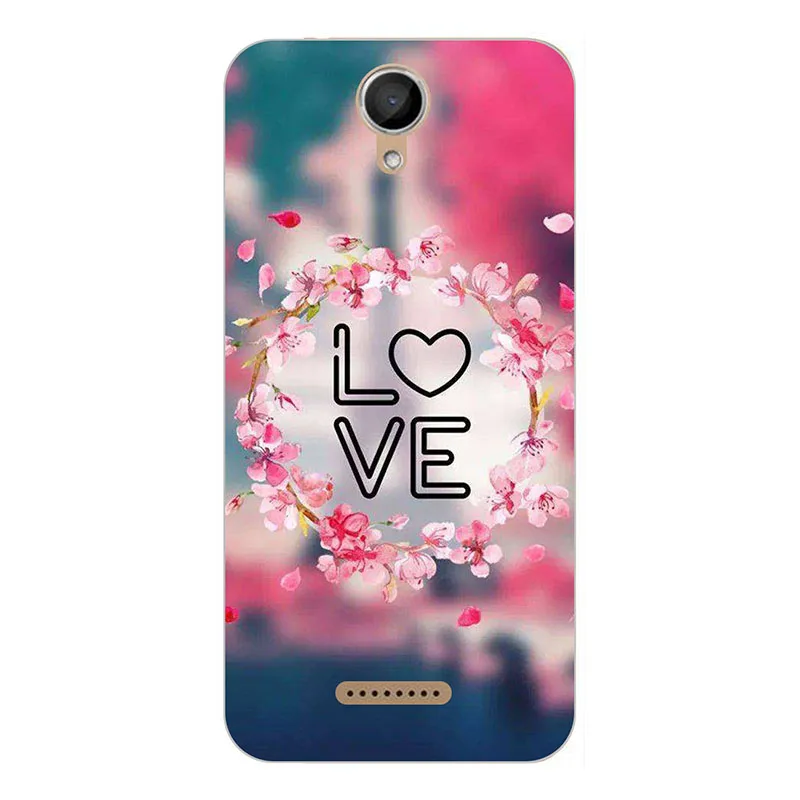 J63 Для Coque Wiko U Feel Lite чехол роскошный Мультфильм ТПУ чехол для fundas Wiko ufeel Lite мягкий силиконовый защитный чехол для телефона - Цвет: J63