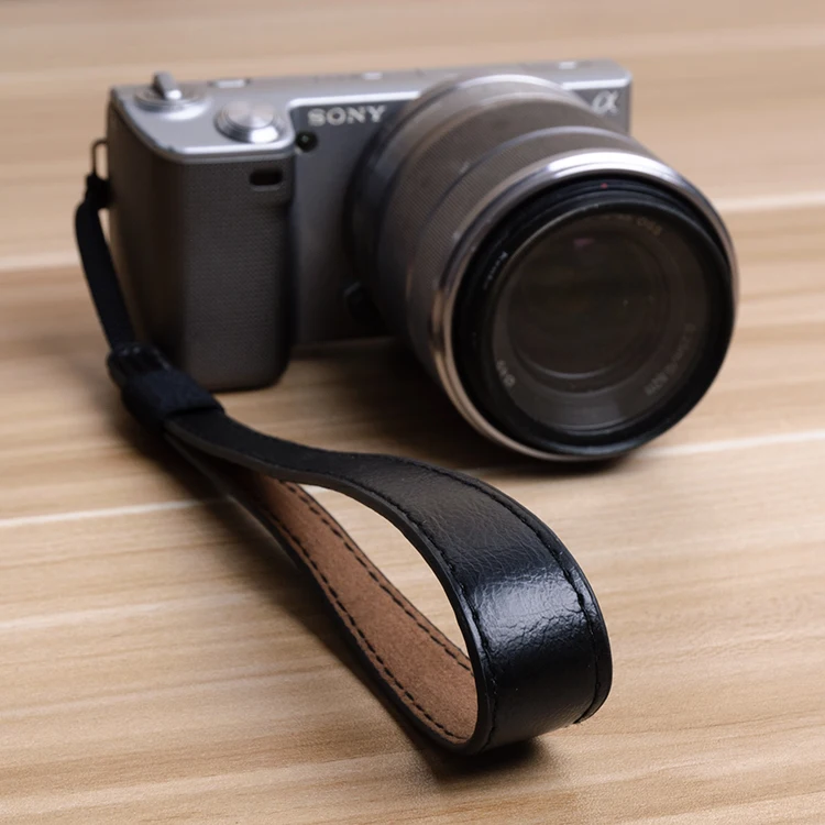 Мода характеристика Универсальный камера наручный ремешок мягкий PU DSLR для nikon/canon/fuji/sony A5100a6300A7RM2A6000A6500a7