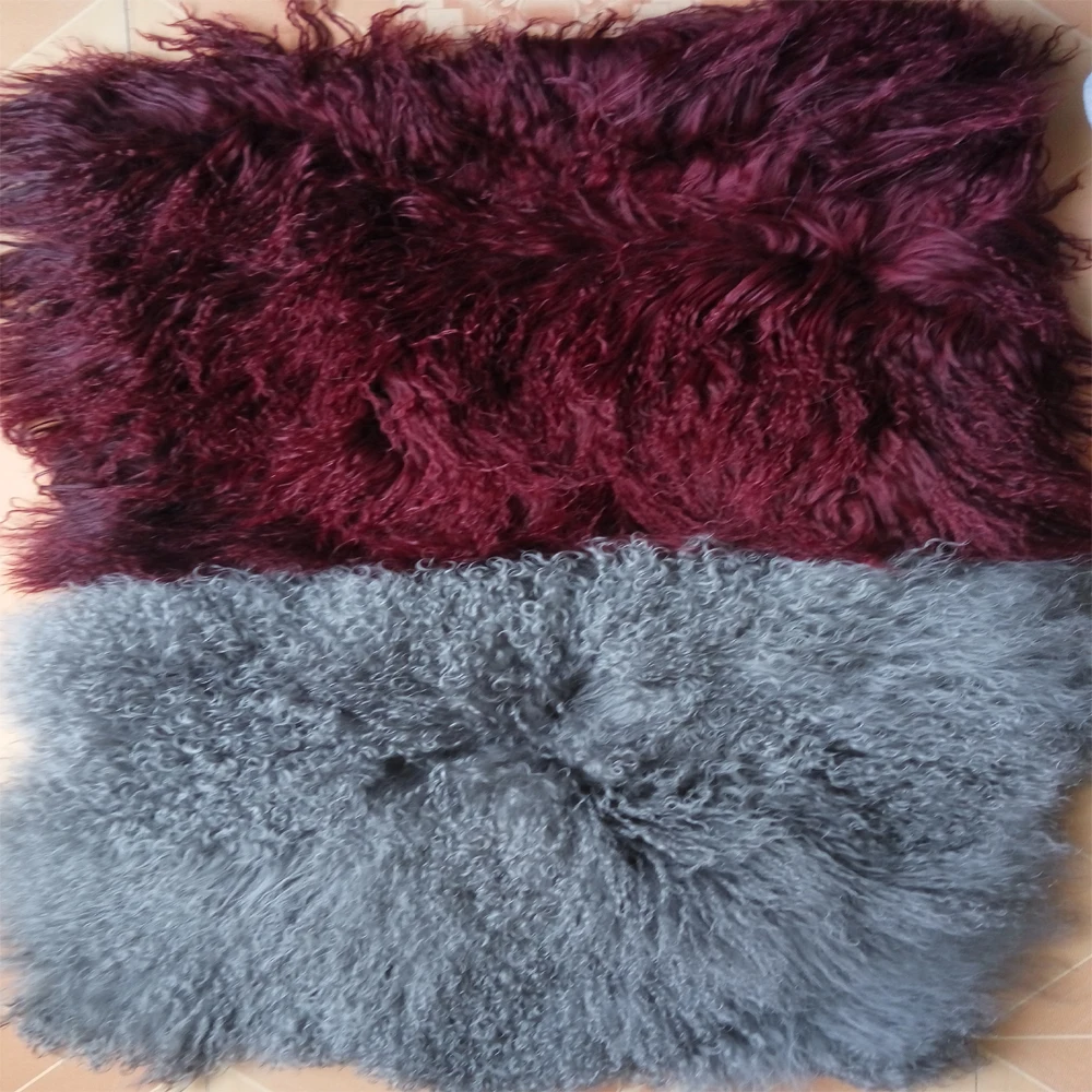 2016 Бесплатная доставка настоящий диван серый и красный монгольский пледы