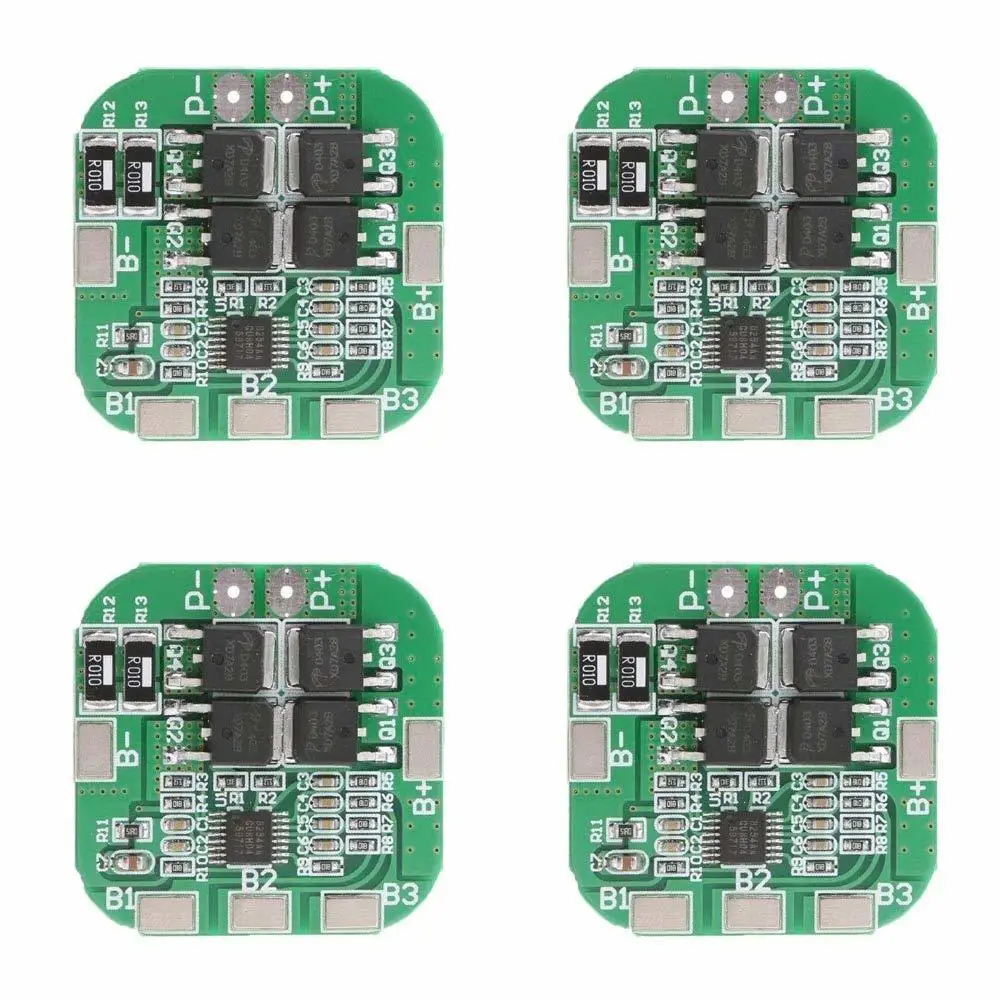 4s 14 8 v 16 20a пиковая литий ионная Bms Pcm плата защиты батареи для литиевых Licoo2 Limn2o4 18650