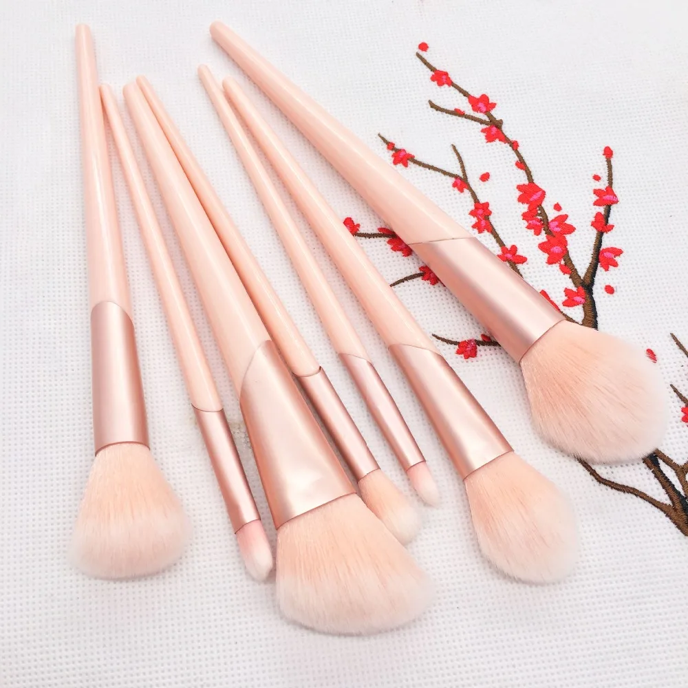 10 шт. кисти для макияжа набор кистей с деревянной основа тени глаз косметическая