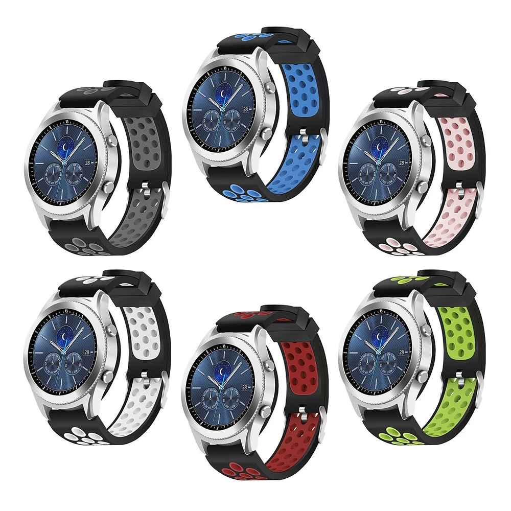 

Спортивный силиконовый ремешок, браслет для Samsung Gear S3 Frontier Classic SM-R770, ремешок для смарт-часов, ремешок на запястье