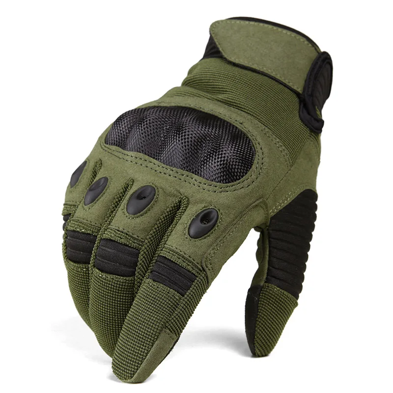 Army Green TACVASEN военные тактические перчатки мужские страйкбол армейские боевые перчатки противоскользящие перчатки для пейнтбола перчатки для сенсорного экрана M-XL - Цвет: Army Green