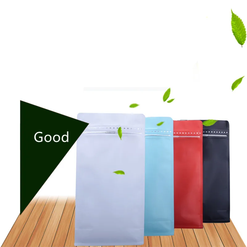 50 шт./лот полуфунтовый объем ламинирование Алюминиевая фольга ziplock упаковка