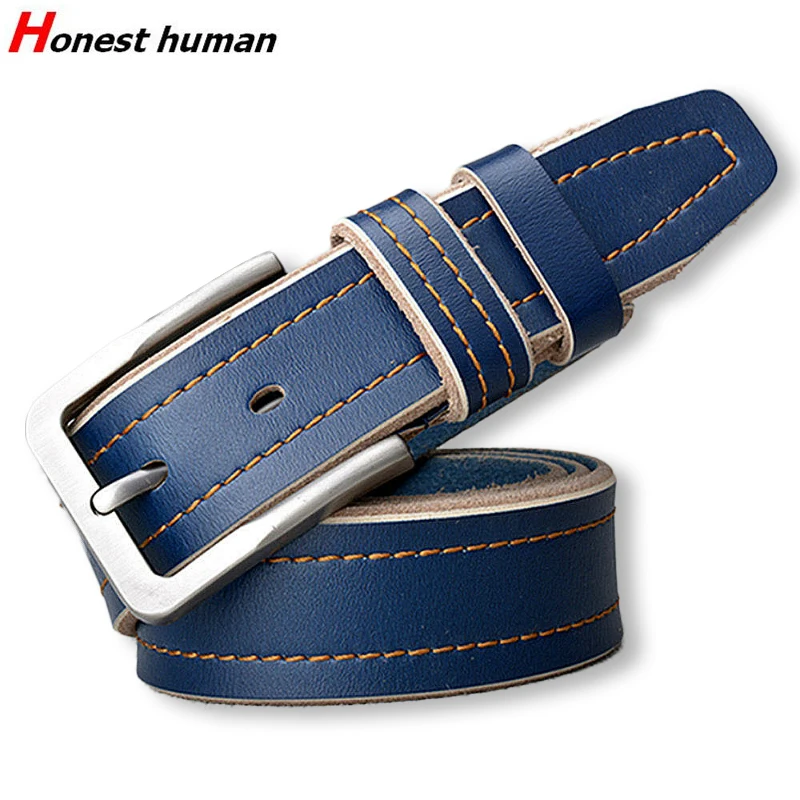 Мужской ремень с пряжкой из натуральной кожи 2019|Мужские ремни| |