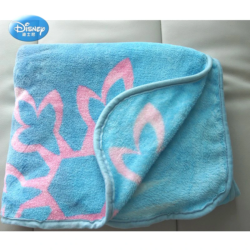 Летнее плюшевое одеяло Disney синие сестры Холодное сердце Эльза Анна плед для