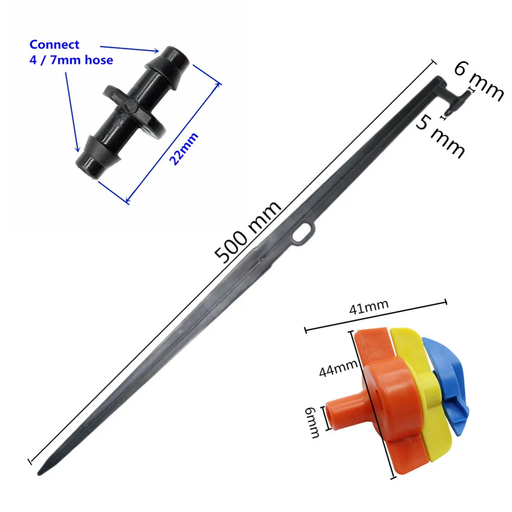 Запотевание разбрызгиватель 50 см держатель набор сад лужайка орошение воды