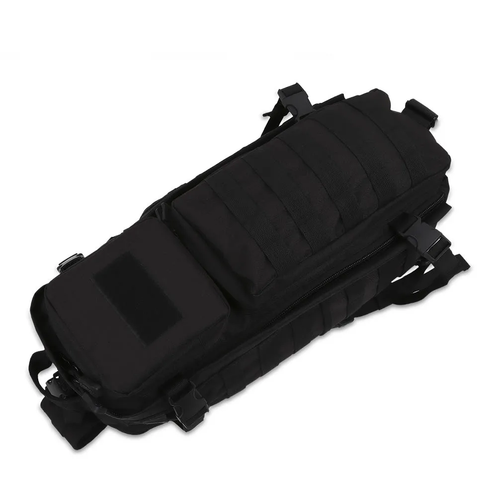 Протектор Плюс 20л Водонепроницаемая спортивная сумка рюкзак нейлоновый военный