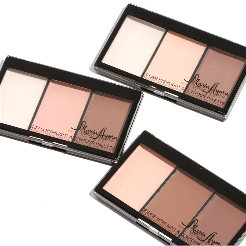 1 шт. Мария айора 3 вида цветов корректор крем маркер и Контур Палитра