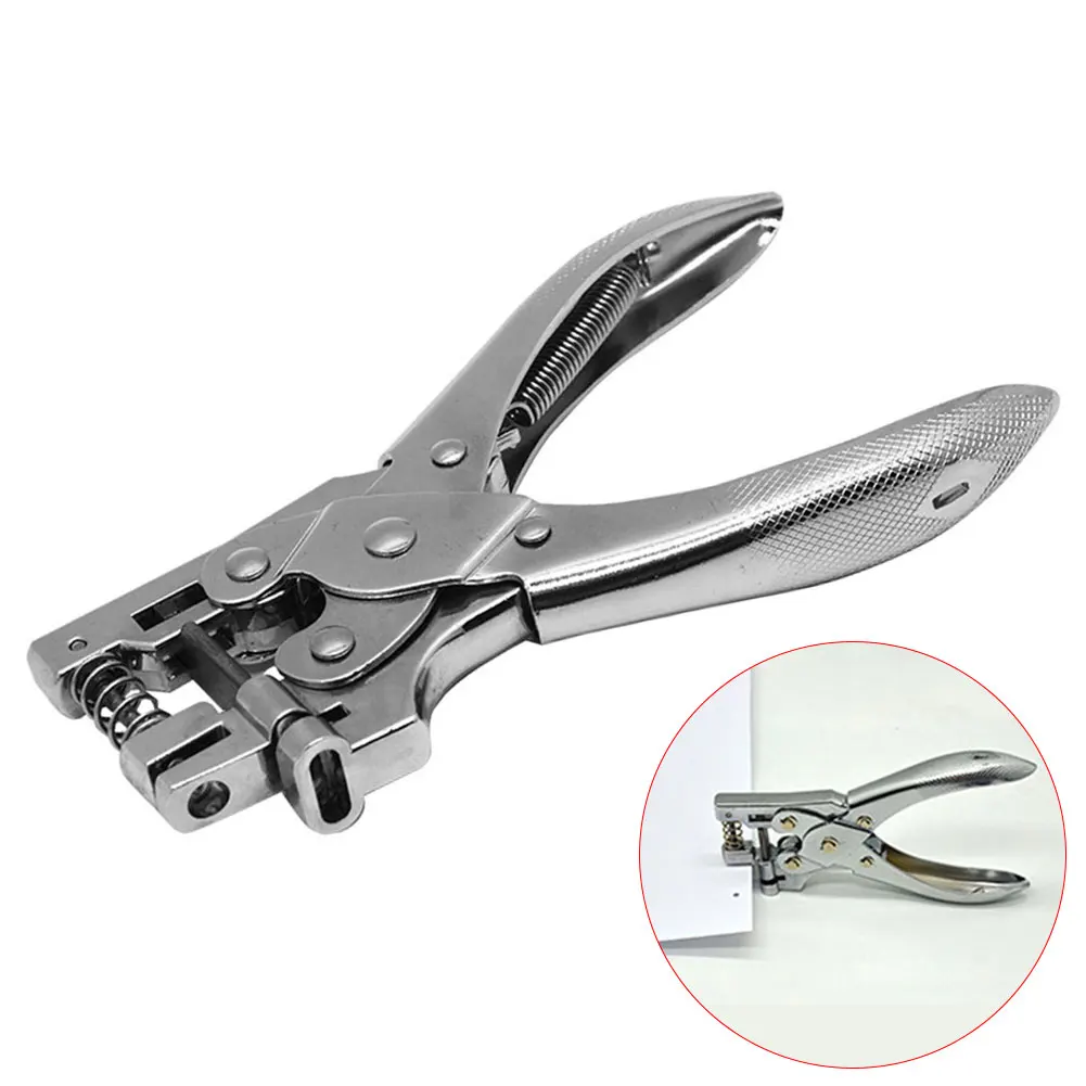 Ручной металлический круглый из ПВХ карты ДСП плоскогубцы значок Дырокол резак