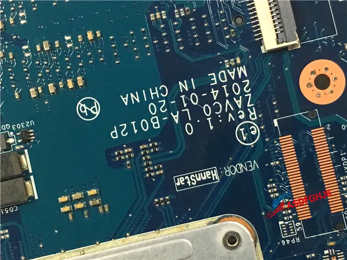 Оригинальная материнская плата для ноутбука Dell 5547 фреза 0CHTC2 CHTC2 ZAVC0 LS-B012P
