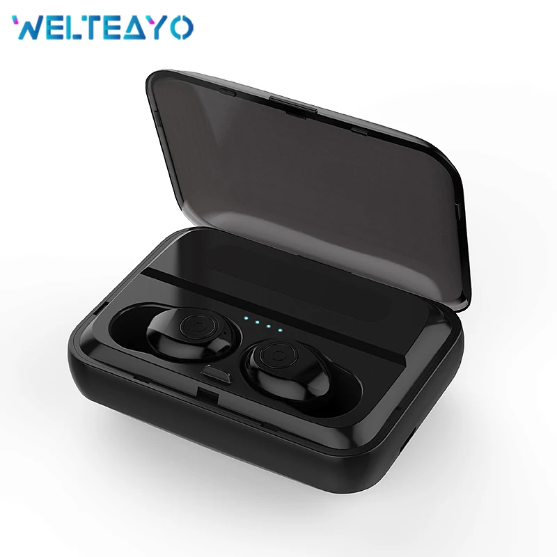WELTEAYO F9 3 TWS Bluetooth 5 0 беспроводные наушники IPX7 водонепроницаемая Спортивная