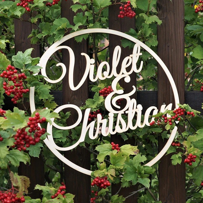 Wood Name Sign Laser Cut Word Out Nursery 3D Cutout Custom Baby | Дом и сад