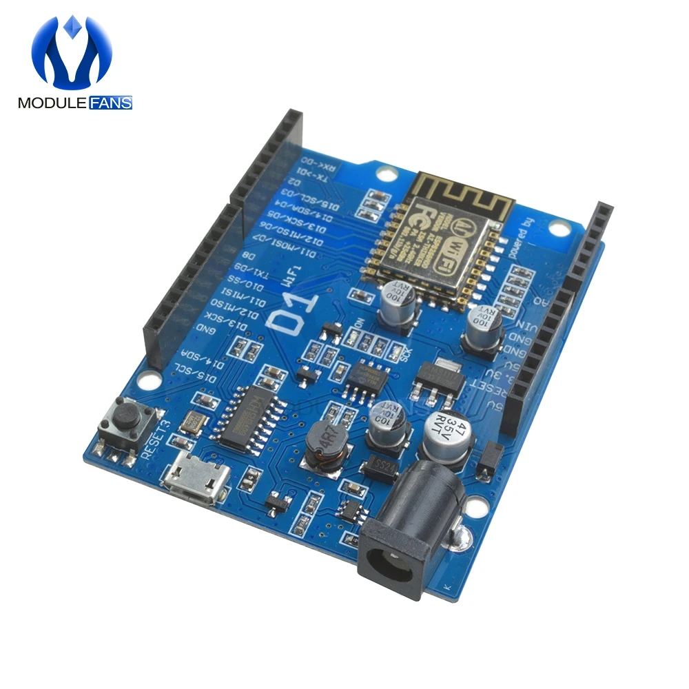 OTA WeMos D1 CH340 WiFi Беспроводная макетная плата ESP8266 ESP 12E IDE UNO R3 для ARDUINO совместимый