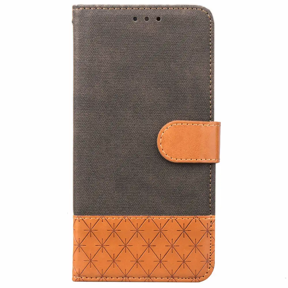 For Huawei P20 pro/ Lite /P20 Retro Shockproof Cloth PU Leather Magnetic Clasp Wallet Flip Card Slots Stand Case Cover | Мобильные