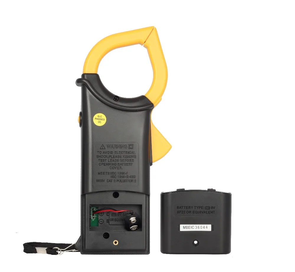MASTECH M266 Цифровые токовые клещи переменного тока/постоянного тока Напряжение
