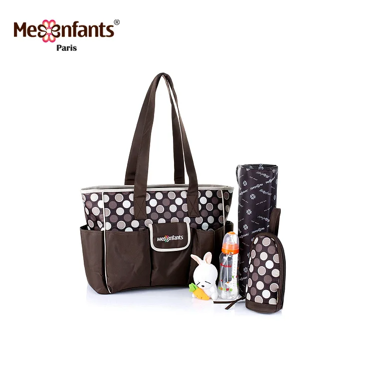 Сумка для детских подгузников в горошек 2 шт./компл.|multifunction diaper bag|nappy bagsdiaper bag |