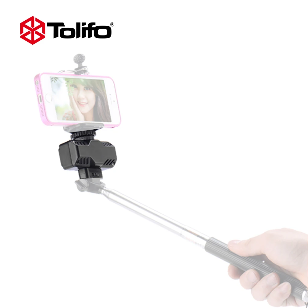 Селфи монопод Tolifo HF1201 12 светодиодов 4 режима|flash fill-in light|led selfie flash lightselfie light |