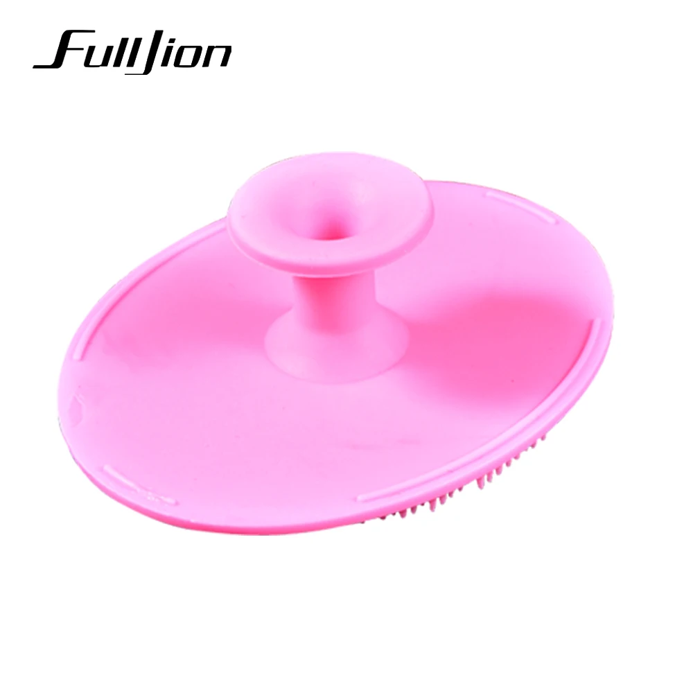 Fulljion 1 шт. силиконовый для мойки лица подушечки мягкая отшелушивающая Очистка для удаления черных точек щётка для умывания лица Уход за кожей красота макияж инструменты