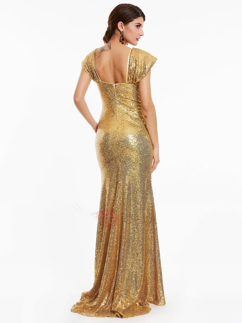 Новое Прибытие Мать Невесты Платья Плюс Размер Ремни Молния Вверх Блестками