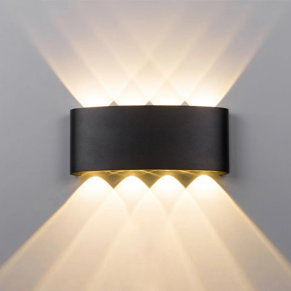 Настенный светильник светодиодный водонепроницаемый 2/4/6/8 Вт|wall sconce|outdoor led wall lampled