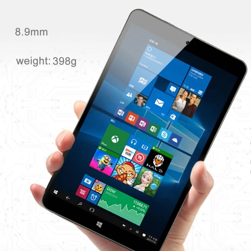 Оригинальный ONDA V891w CH 8.9 дюймов Intel Cherry Trail Atom X5-Z8300 Quad Core Планшеты Fenêtres 10 + Android 5.1 Dual