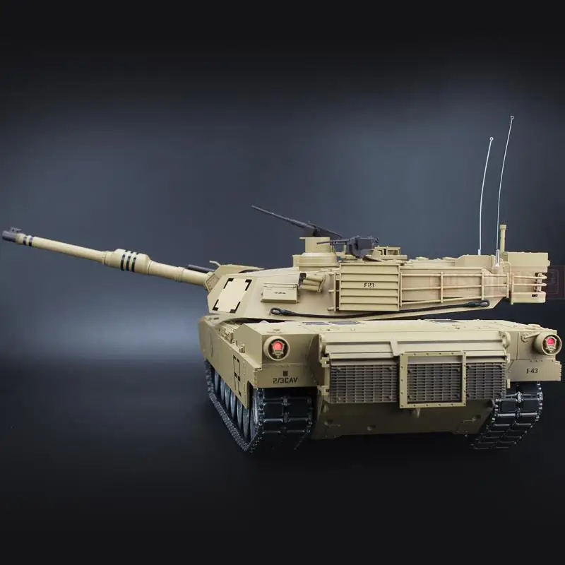 2 4 ГГц Радиоуправляемый Танк Heng Long 1/16 США M1A2 основной боевой танк армии Abrams Tusk tank