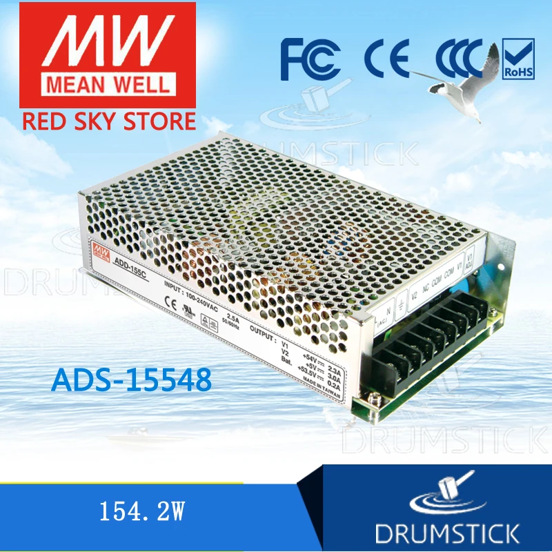 

patriotic MEAN WELL ADS-15548 24V meanwell ADS-155 154.2W Single Output with 5V, 3A DC-DC Converter