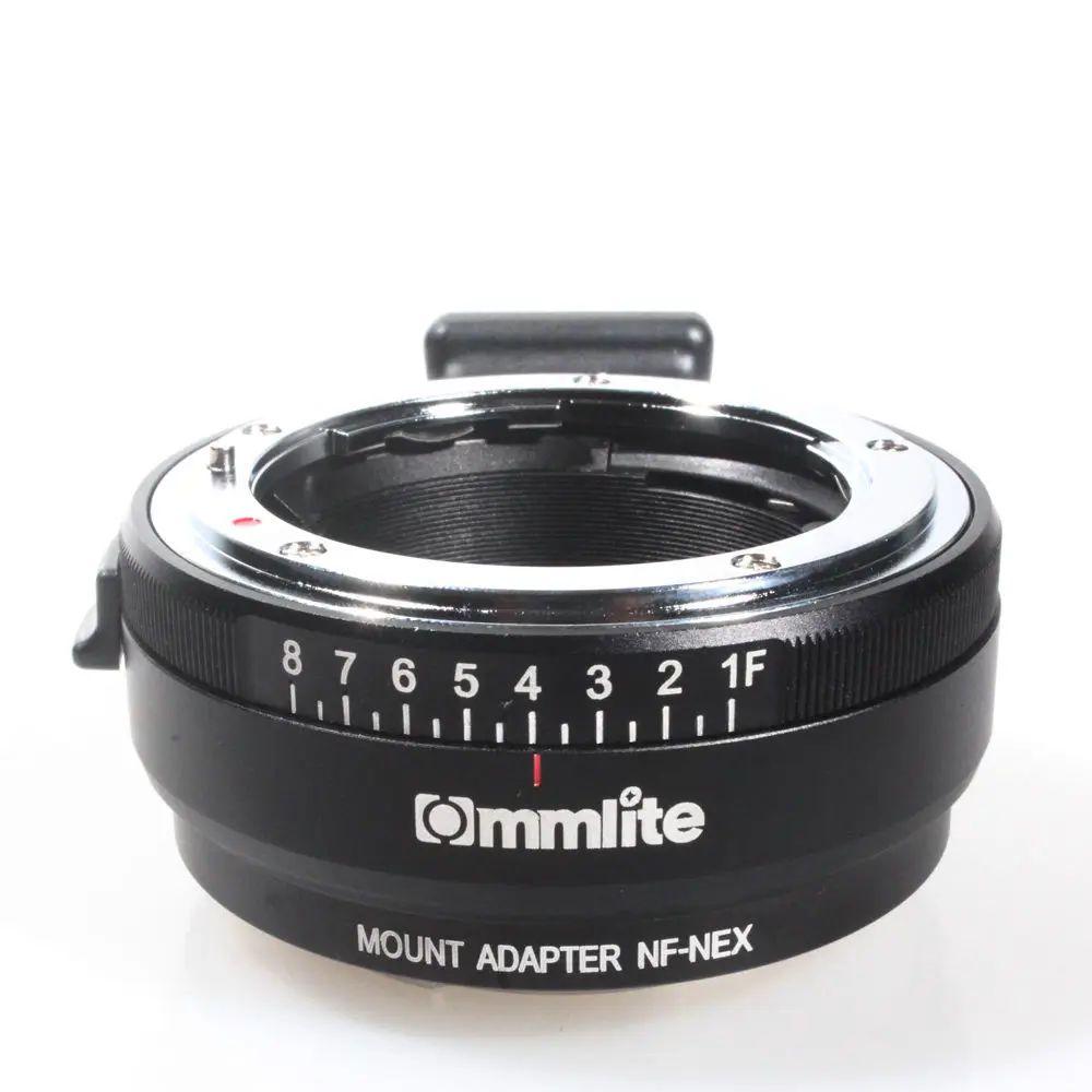 Адаптер крепления объектива Commlite для объективов Nikon G DX F AI S D и Sony E Mount NEX Camera