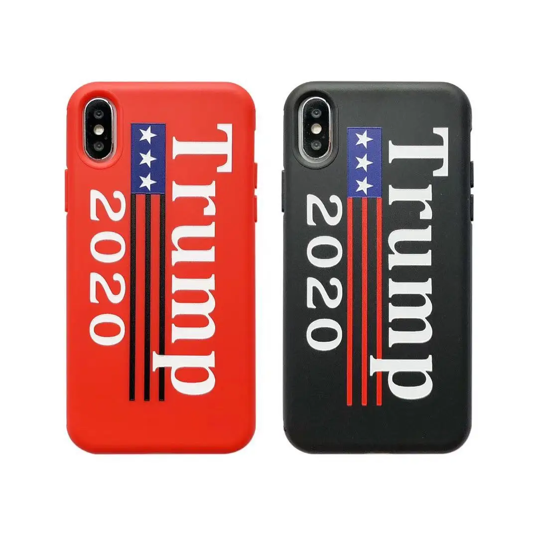 Роскошный Американский Трамп узор телефонные чехлы для iPhone 6 6s 7 8 плюс белый задняя крышка для iPhone X 10 XS XR MAX