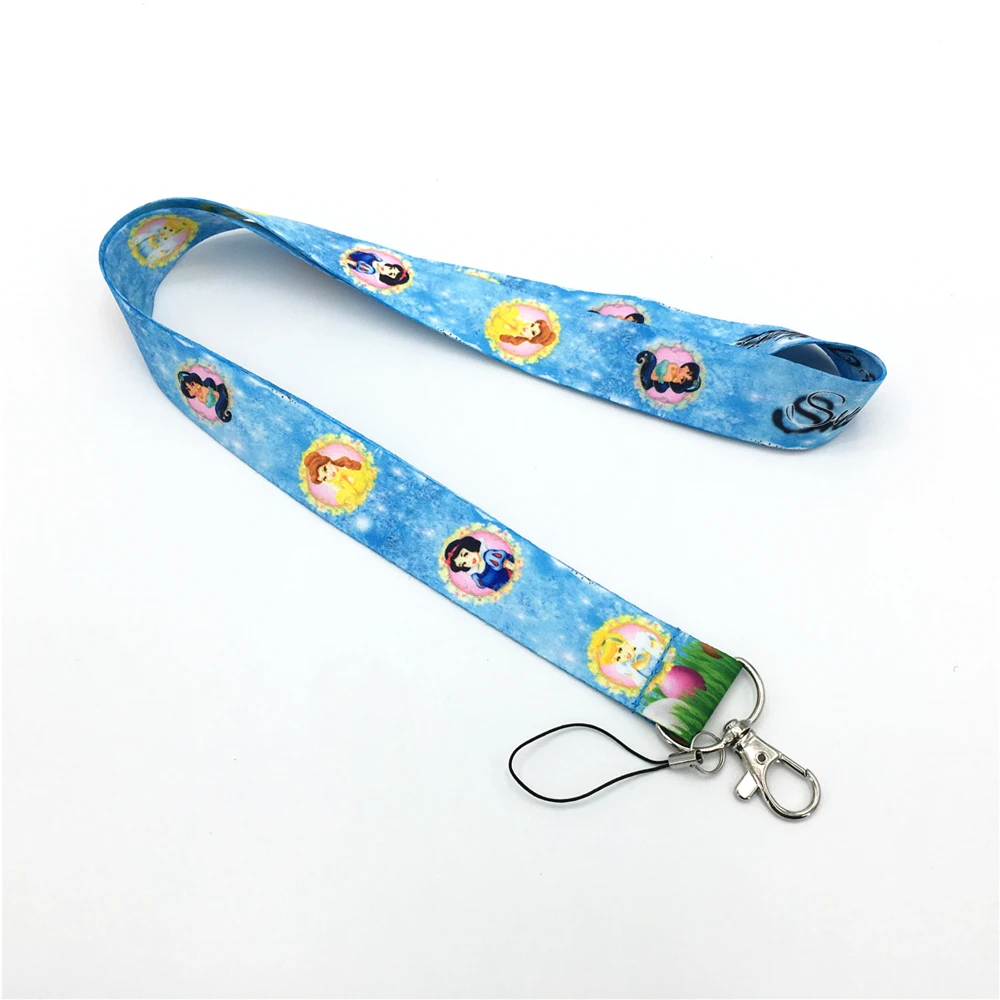 30Pcs Snow White&ampMermaid Lanyard id badge holder keychain straps for mobile phone Free Shipping | Украшения и аксессуары