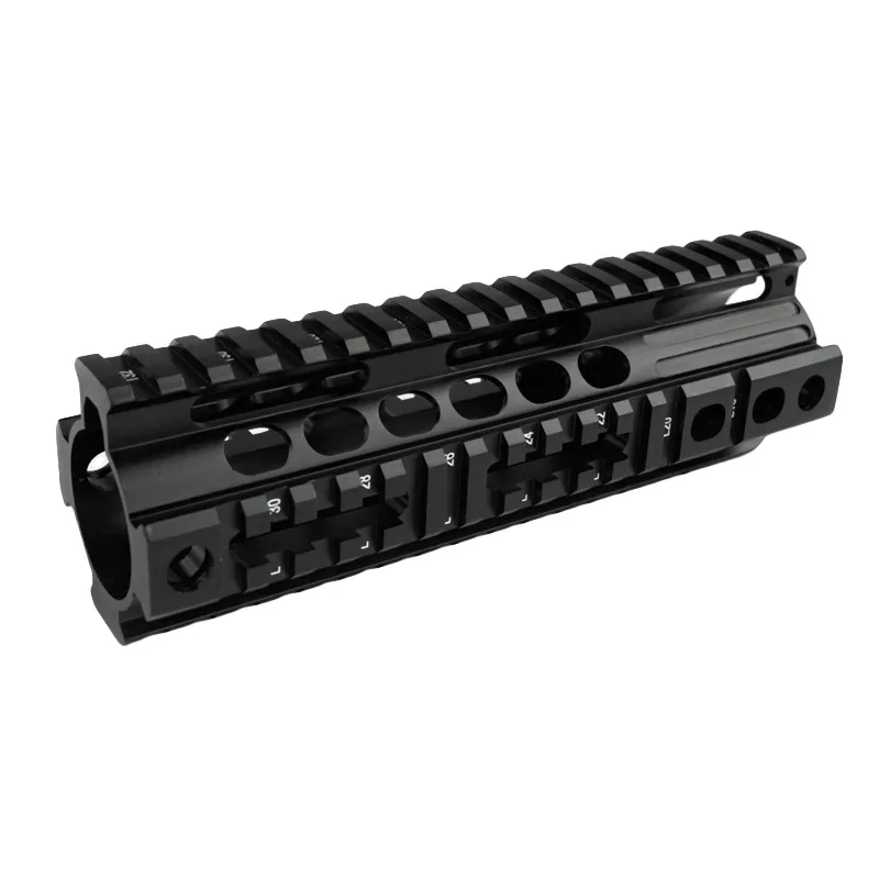 Tactical Aluminum Alloy 7.25 inch Handguard Rail System For Airsoft AEG M4/M16 | Спорт и развлечения