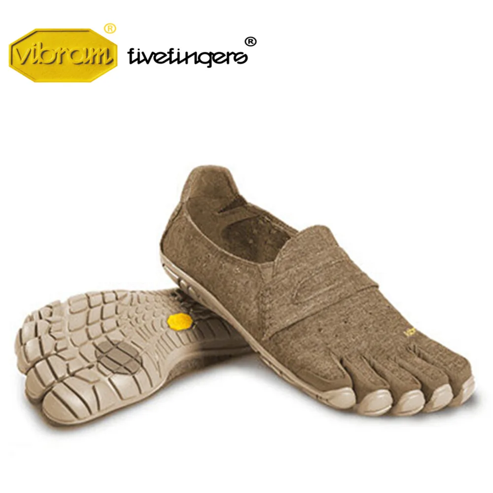 Vibram Fivefingers CVT HEMP Men's  Women Five Fingers Summer Breathable Leisure Minimalist Slip-on Running Barefoot Shoes