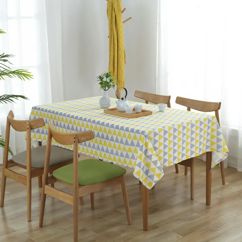 Скатерть холст покрытие для стола ткань современный скандинавский