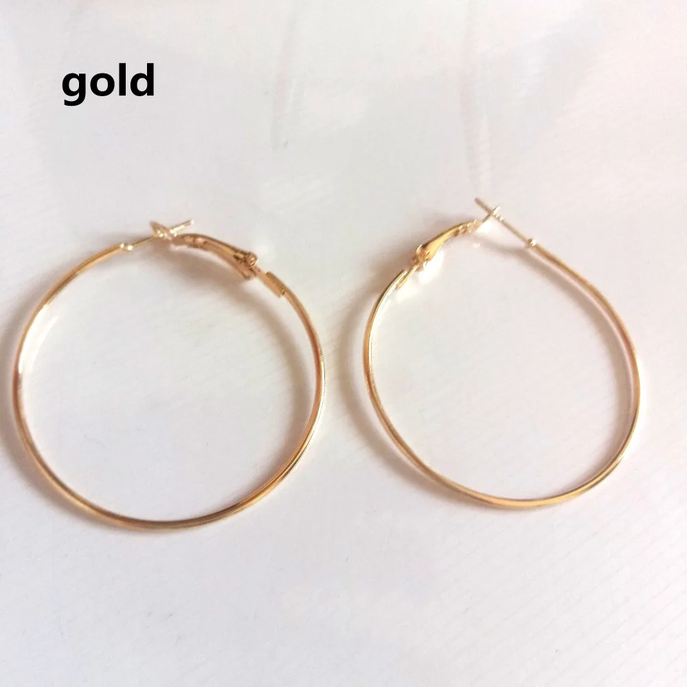 Серьги супер сексуальные 200 шт 40 мм большой круг обруч серьги для женщин Bijoux