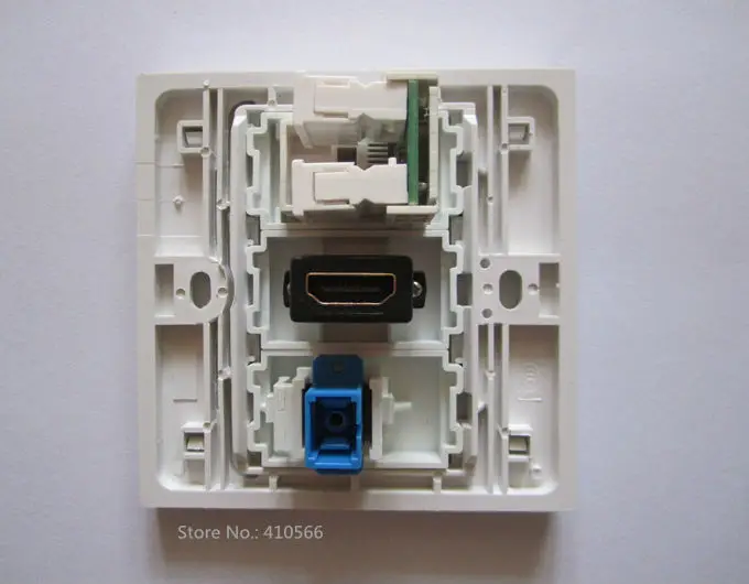 Прочная настенная розетка RJ45 HDMI с SC оптическим волокном CE UL ROHS сертификат для