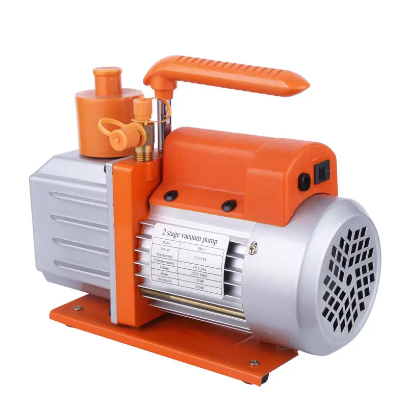 Двухступенчатый вакуумный насос для диффузии металлического масла 2RS-3 110 В/60 Гц