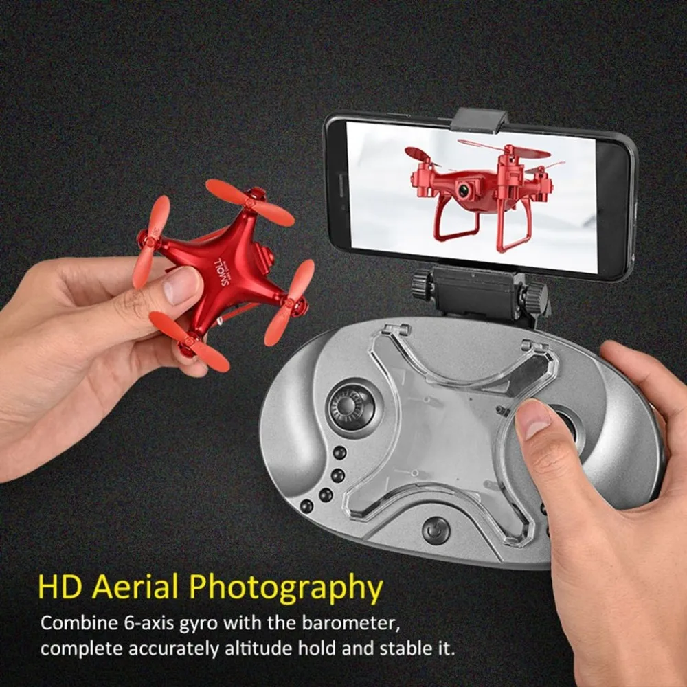 D70WG2.4G 6 оси Drone 720 P Wi Fi Камера FPV RC складной Quadcopter самолет с высоты удержание