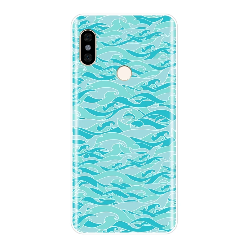 Чехол для телефона Xiaomi Redmi S2 4 4A 4X 5A 6 6A 5 Plus силиконовый волнистый чехол Pocophone F1 Note Pro